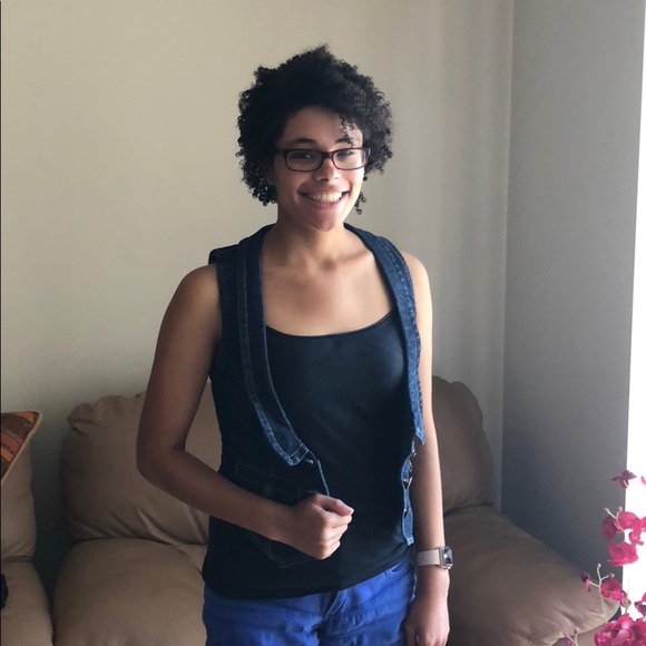 Cute denim vest! - Picture 5 of 8